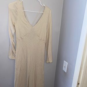 Free People maxi slim dress